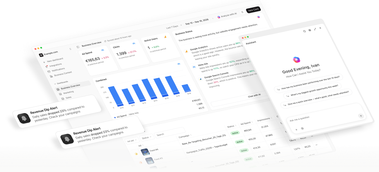Dashboard preview